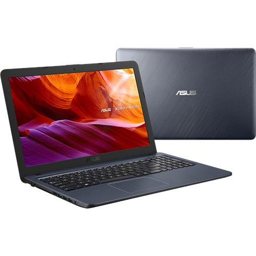 ASUS R543MA-RB04 Notebook 15.6" 1366 x 768 pixels Intel® Celeron® 4 GB 1000 GB HDD Wi-Fi 4 (802.11n) Windows 10 Home Gray