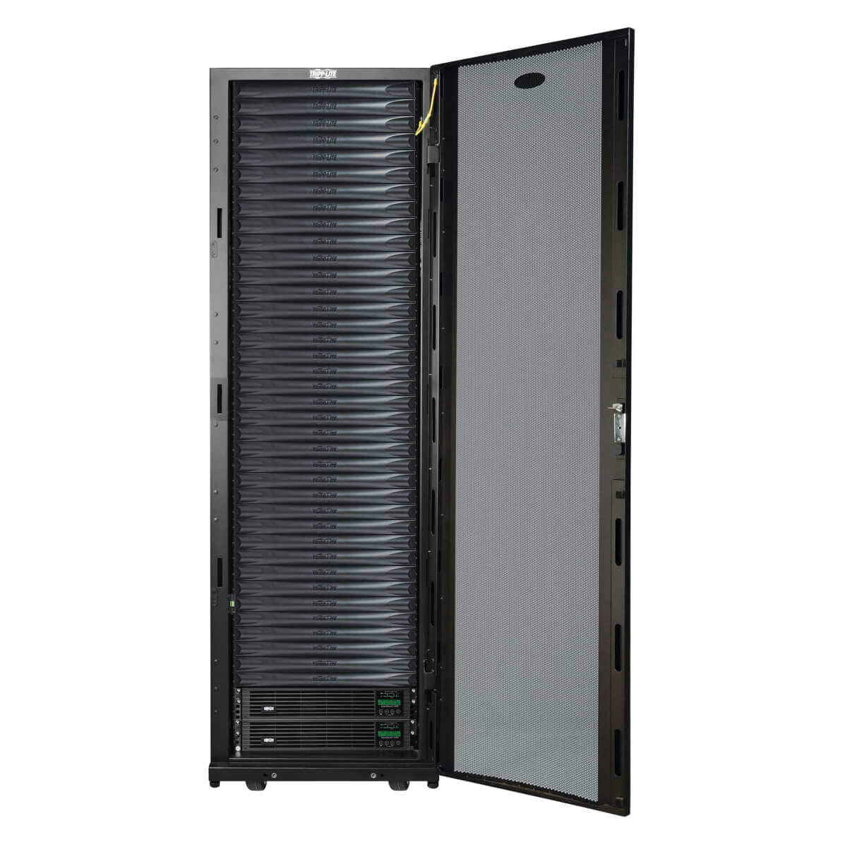 EDGEREADY MICRO DATA CENTER-38U, (2) 3 KVA UPS SYSTEMS (N+N), NETWORK MANAGEMENT