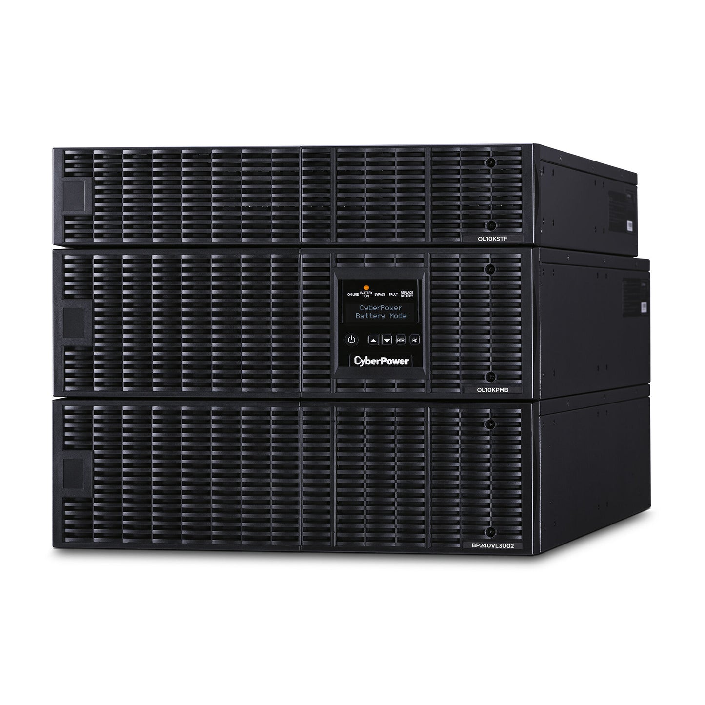 CyberPower OL10KRTMBTF uninterruptible power supply (UPS) Double-conversion (Online) 10 kVA 10000 W 13 AC outlet(s)
