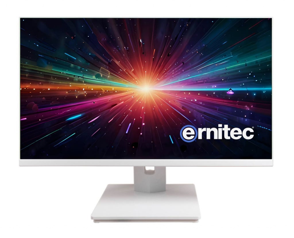0070-24127-F-W - Ernitec 27-Inch Full HD 1920 x 1080 Frameless 24/7 Surveillance Monitor