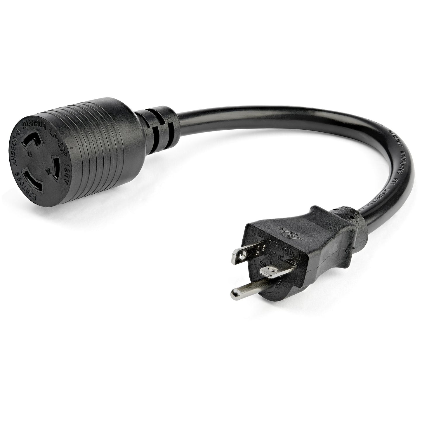 PAC520PLR3 - StarTech.com 3FT (1M) HEAVY DUTY EXTENSION CORD W/ IEC 60320 L5-20R TO 5-20P CONNECTORS; 125V