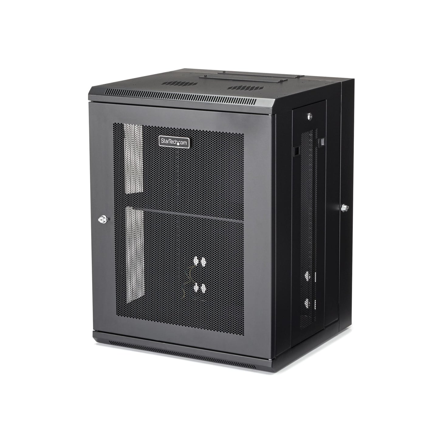 15U 19IN WALL MOUNT NETWORK CABINET - SWITCH DEPTH RACK ENCLOSURE- 180 HINGED D