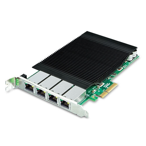 ENW-9740P - Planet 4-Port Gigabit 802.3at PoE+ PCIe x4 Server Network Adapter