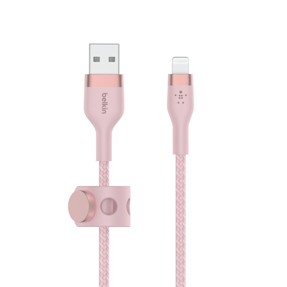 Belkin CAA010BT3MPK USB cable 118.1" (3 m) USB A USB C/Lightning