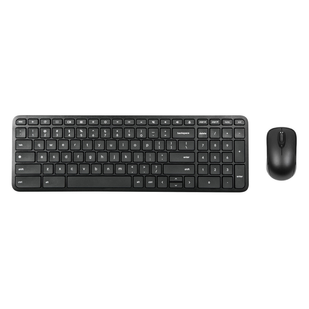 AKM623AMUS - Targus WORKS WITH CHROMEBOOK MIDSIZE BLUETOOTH ANTIMICROBIAL KEYBOARD AND MOUSE BUNDL