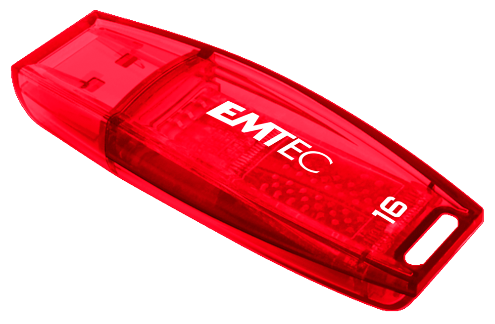 ECMMD16GC410JAR80 - Emtec 16GB USB 2.0 C410 Color Mix Flash Drive