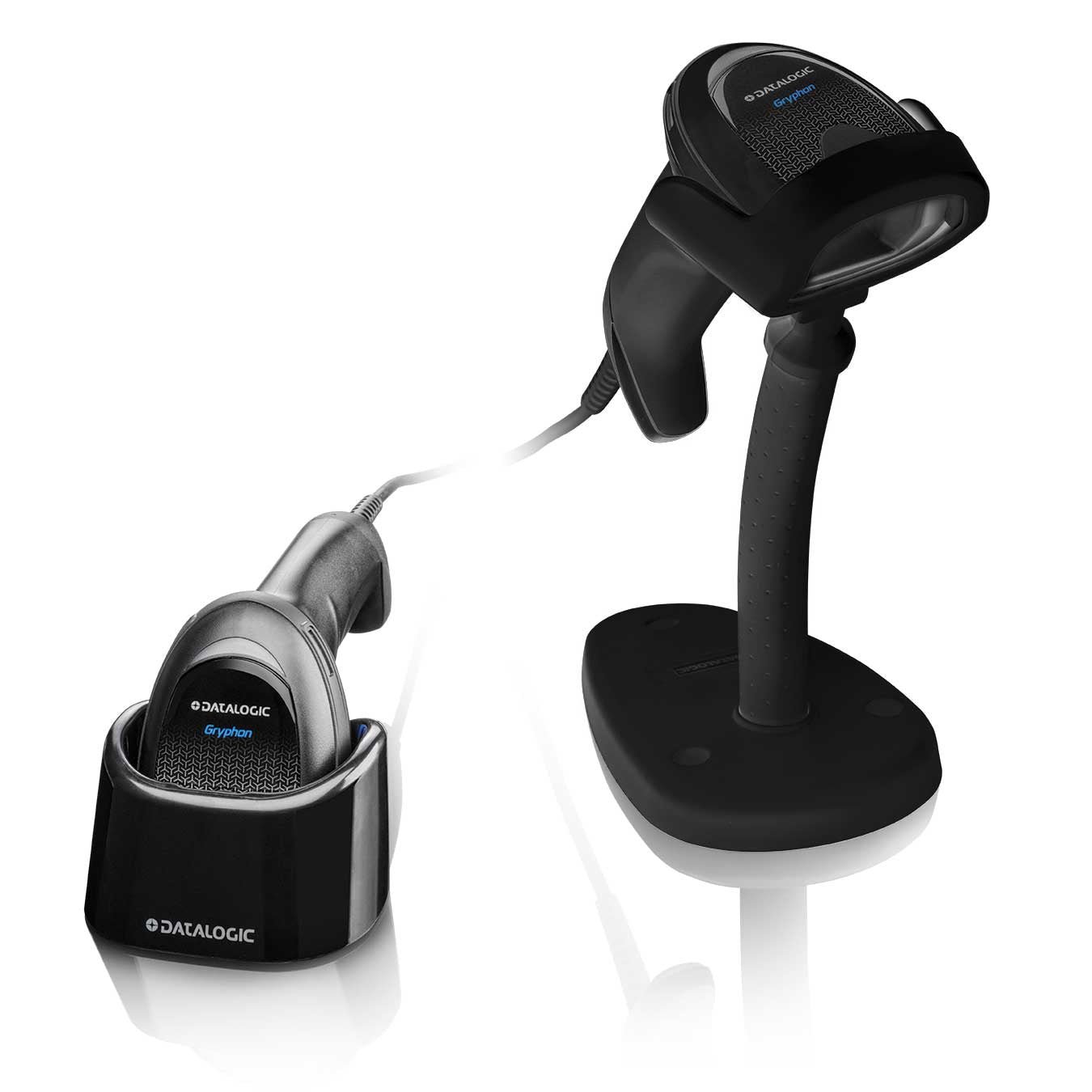 GBT4500-BK-BTK1DRA - Datalogic GRYPHON GBT4500 KIT USB BLACK DISINFECTANT READY BARCODE SCANNER