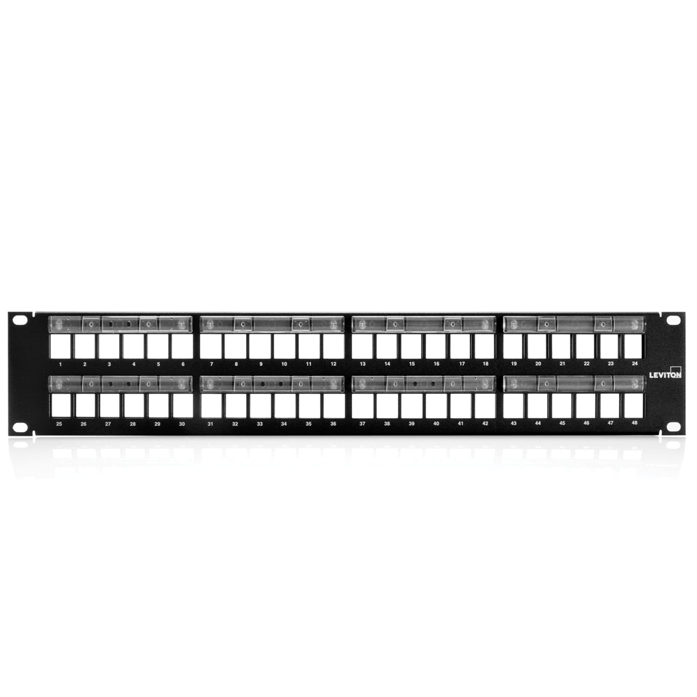 Leviton 49255-L48 patch panel 2U