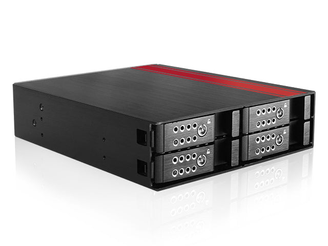 BPU-124DE-SS - iStarUSA 5.25IN TO 4X2.5IN SAS/SATA 6GB/S