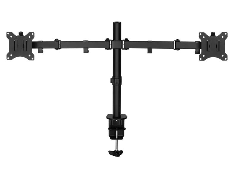 2EZCLAMP - Amer Networks TILTING DESIGN FOR MULTIPLE VIEWING ANGLES VESA PLATE HEIGHT ADJUSTMENT 360 ROTATION