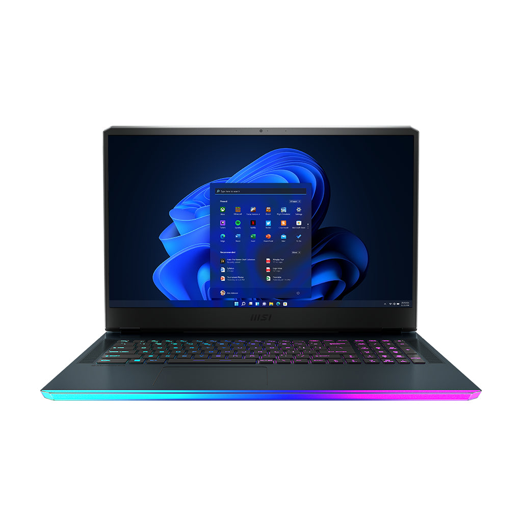 MSI GE GE76 Raider i7-11800H Notebook 17.3" Full HD Intel® Core™ i7 32 GB DDR4-SDRAM 1000 GB SSD NVIDIA GeForce RTX 3080 Wi-Fi 6E (802.11ax) Windows 10 Home Blue