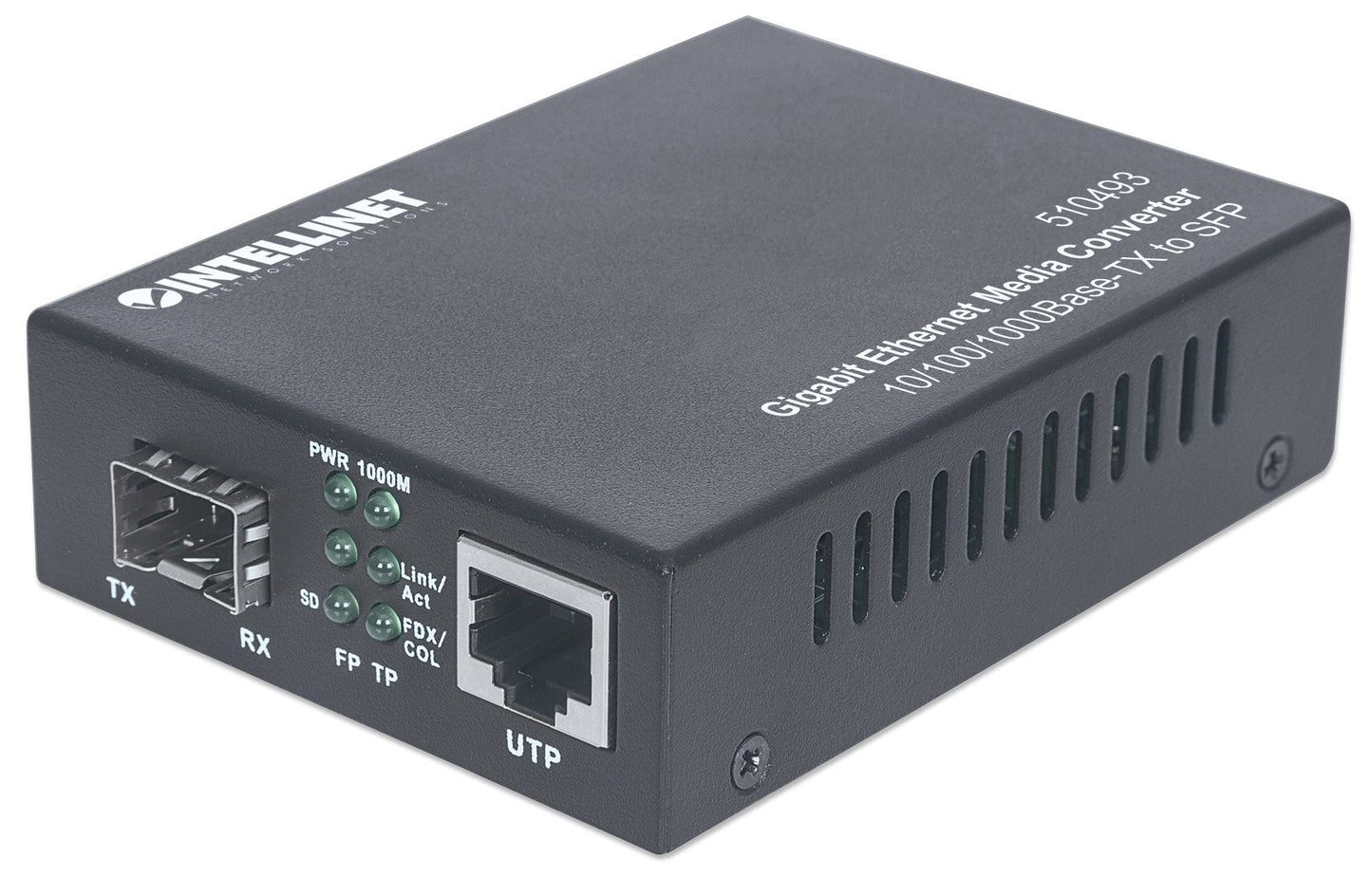 510493 - Intellinet DATA TRANSFER RATE 1000 MBPS 10/100/1000BASE-TX AUTO-SENSING RJ45 PORT MAXIMUM