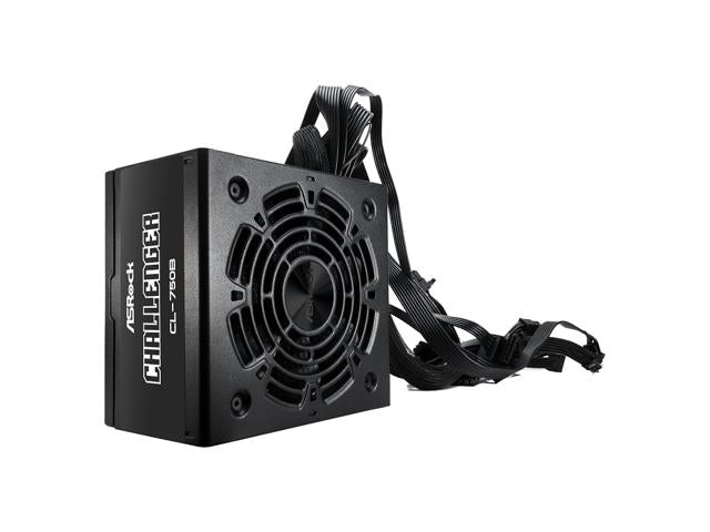 CL-750B - ASRock 750W 80 PLUS Bronze Certified Non-Modular Power Supply