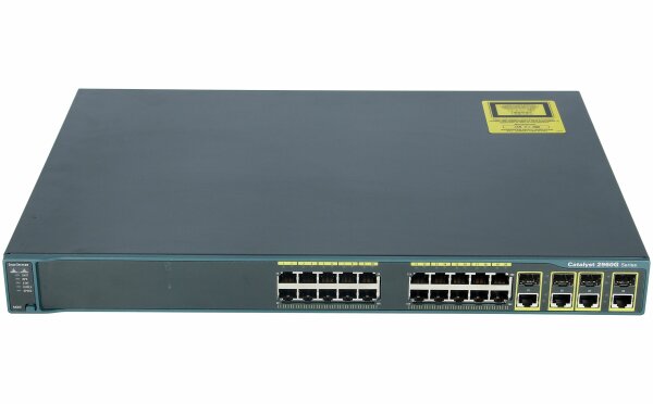 WS-C2960G-24TCL-RF - Cisco CAT2960 24 10/100/1000,4 T/SFP LAN BASE IMAGE REMANUFACTURED