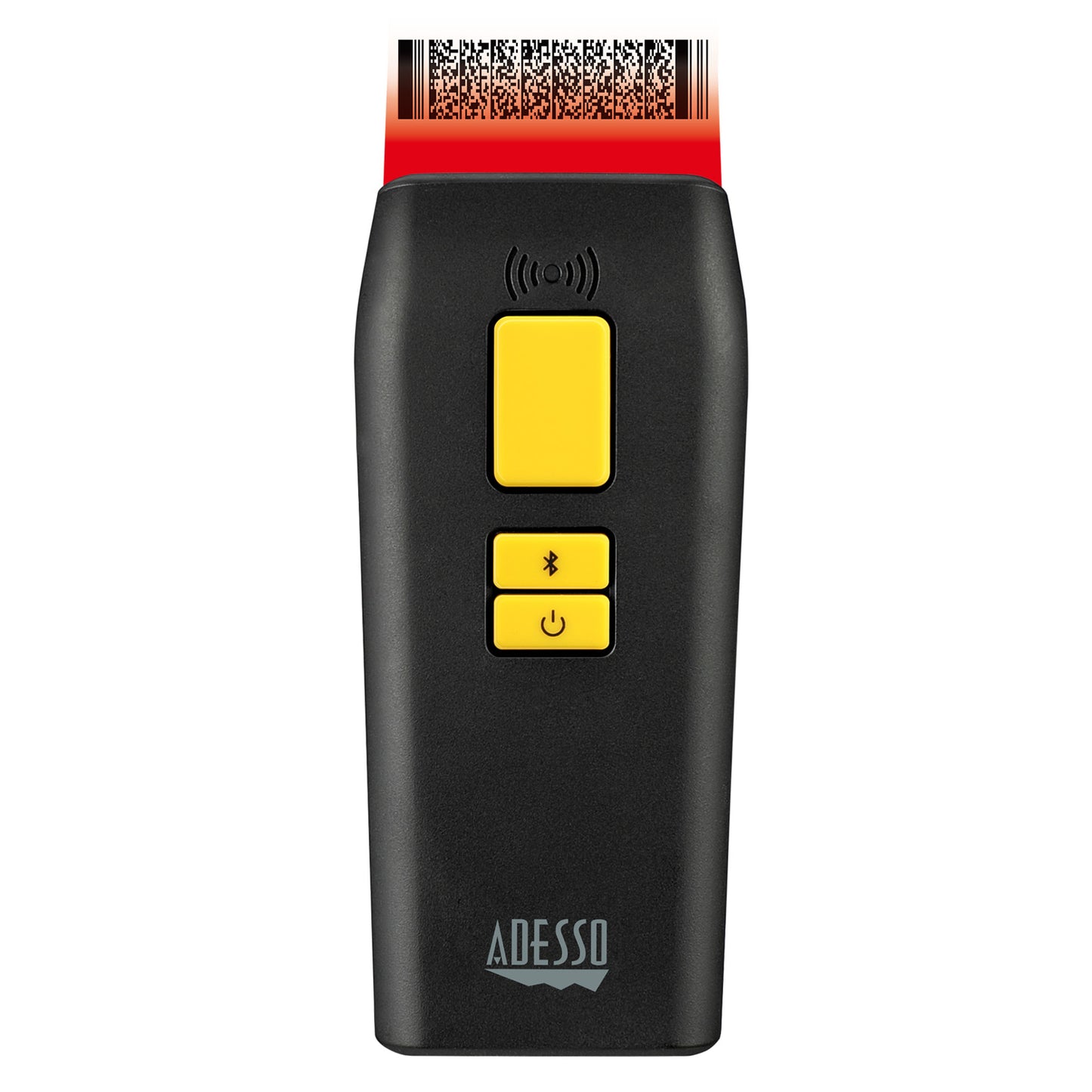 NUSCAN3500TB - Adesso PORTABLE POCKET SIZE BLUETOOTH 2D/1D LONG RANGE BARCODE SCANNER WITH DETA