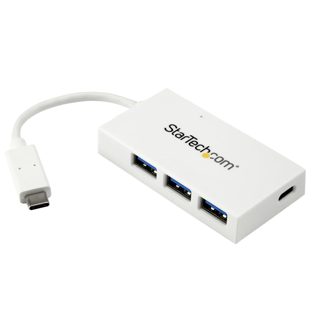 StarTech.com HB30C3A1CFBW interface hub USB 3.2 Gen 1 (3.1 Gen 1) Type ...