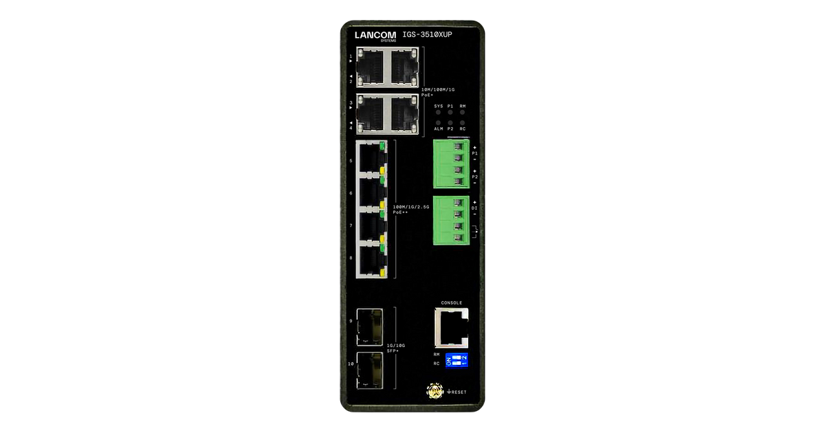61912 - Lancom Multi-Gigabit Layer 3 Managed Ethernet Switch