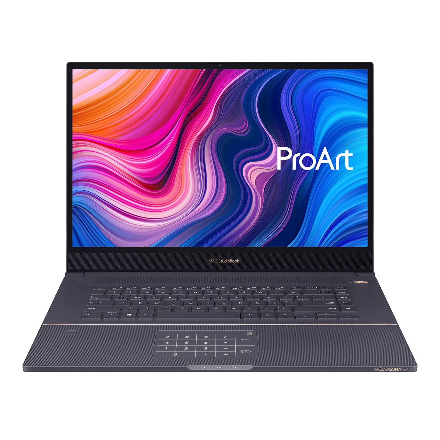 ASUS ProArt StudioBook Pro 17 W700G3T-XS99 notebook E-2276M 17" WUXGA Intel Xeon E 32 GB DDR4-SDRAM 2000 GB SSD NVIDIA® Quadro® RTX 3000 Max-Q Wi-Fi 6 (802.11ax) Windows 10 Pro Gray