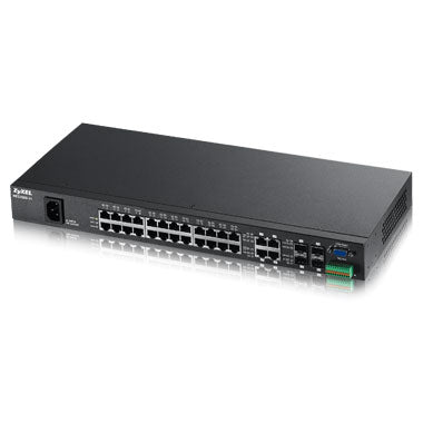 Zyxel MES3500-24 network switch L2 Fast Ethernet (10/100) Black