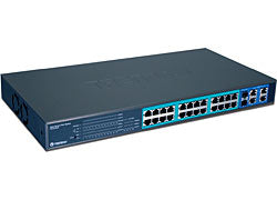 TPE-224WS - Trendnet 24-PORT PORTS AND 2 MINI-GBIC SLOTS