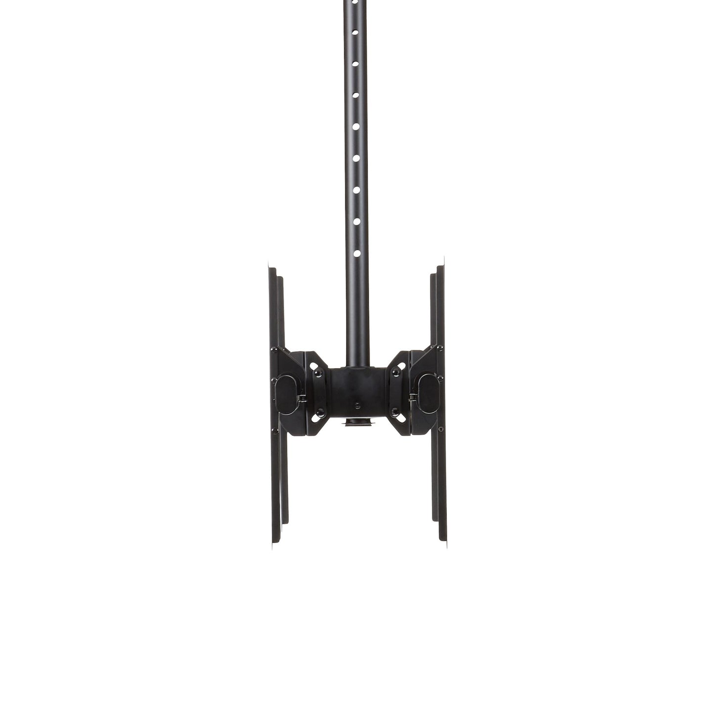 ADJUSTABLE BACK-TO-BACK DUAL TV CEILING MOUNT W/ TELESCOPIC POLE FOR LARGE VESA