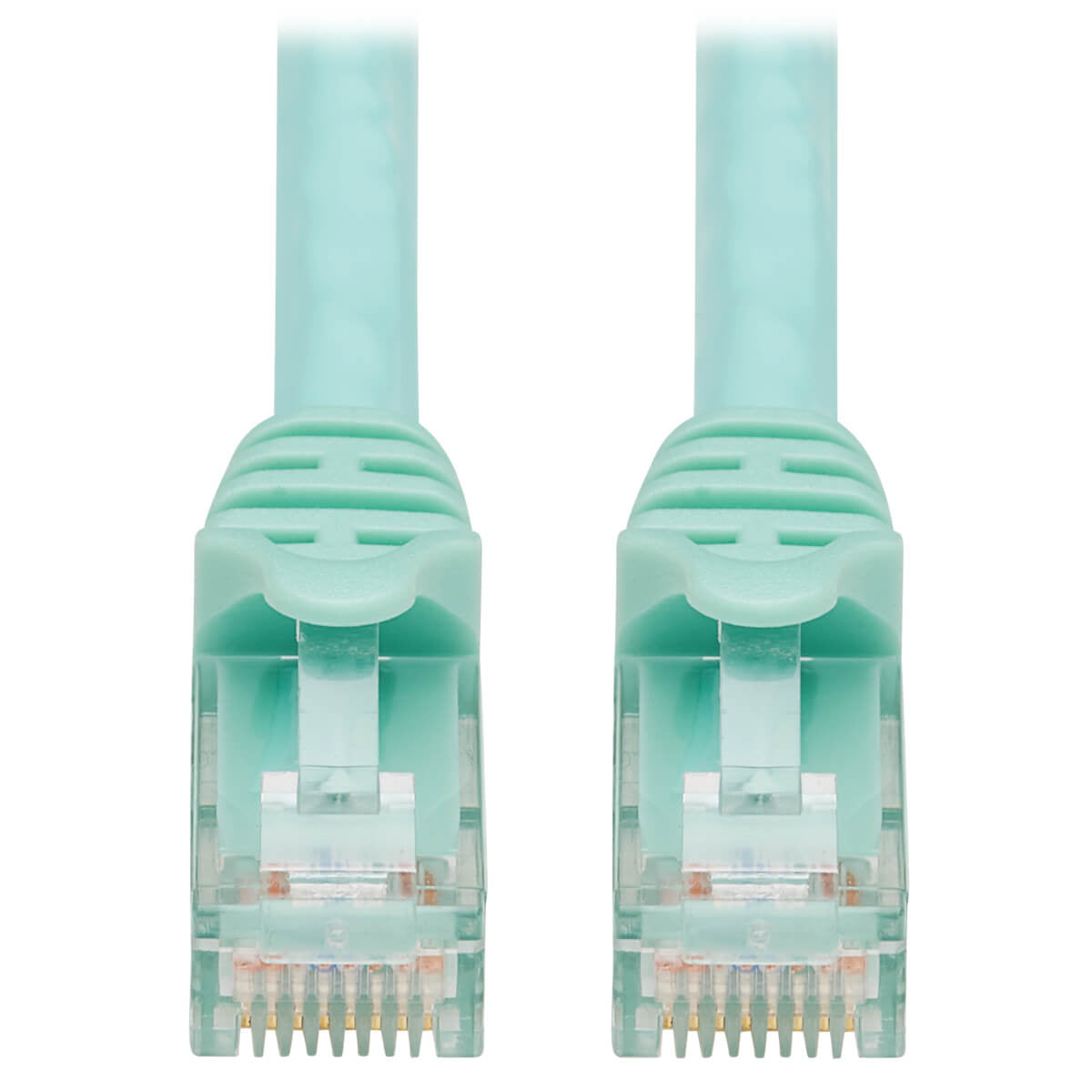 Tripp Lite N261-014-AQ networking cable Turquoise 168.1" (4.27 m) Cat6a