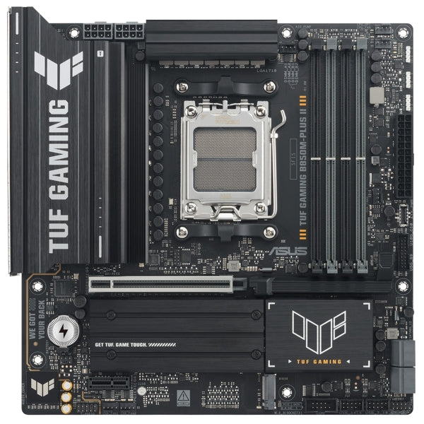 90MB1MT0-M0EAY0 - Asus TUF GAMING B850M-PLUS II AM5 DDR5 Micro-ATX Gaming Motherboard