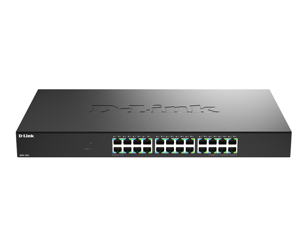 DMS-1024 - D-Link 24-Port 2.5GbE Multi-Gigabit Unmanaged Switch