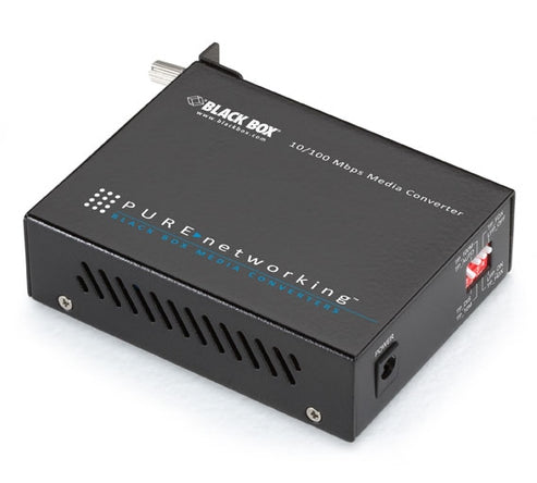 FAST ETHERNET (100-MBPS) MEDIA CONVERTER - 10/100-MBPS COPPER TO 100-MBPS SINGLE
