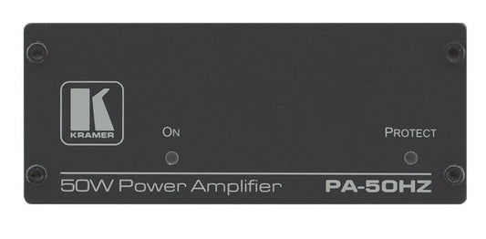 13-80477090 - Kramer Electronics PA-50HZ (PA-50Z) IS A COMPACT HI-Z (70V/100V) POWER AMPLIFIER WITH LINE-LEVEL OU