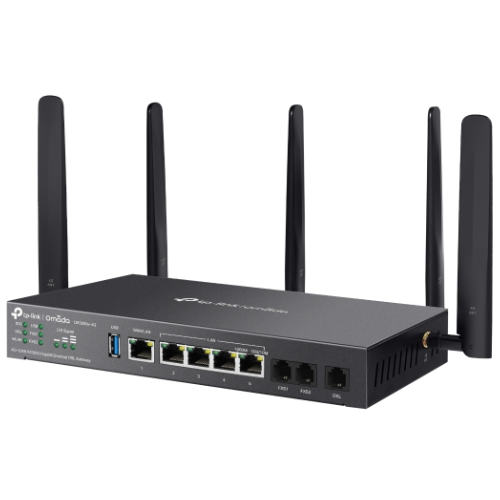 DR3650V-4G - TP-Link Omada AX3000 Wi-Fi 6 VDSL2 35b 4G+ Cat6 Dual-SIM Gigabit DSL Gateway