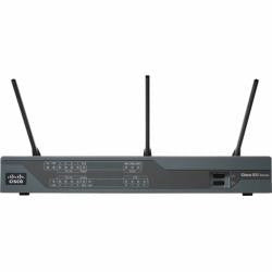 Cisco 891F, Refurbished wireless router Gigabit Ethernet Dual-band (2.4 GHz / 5 GHz) 4G Black