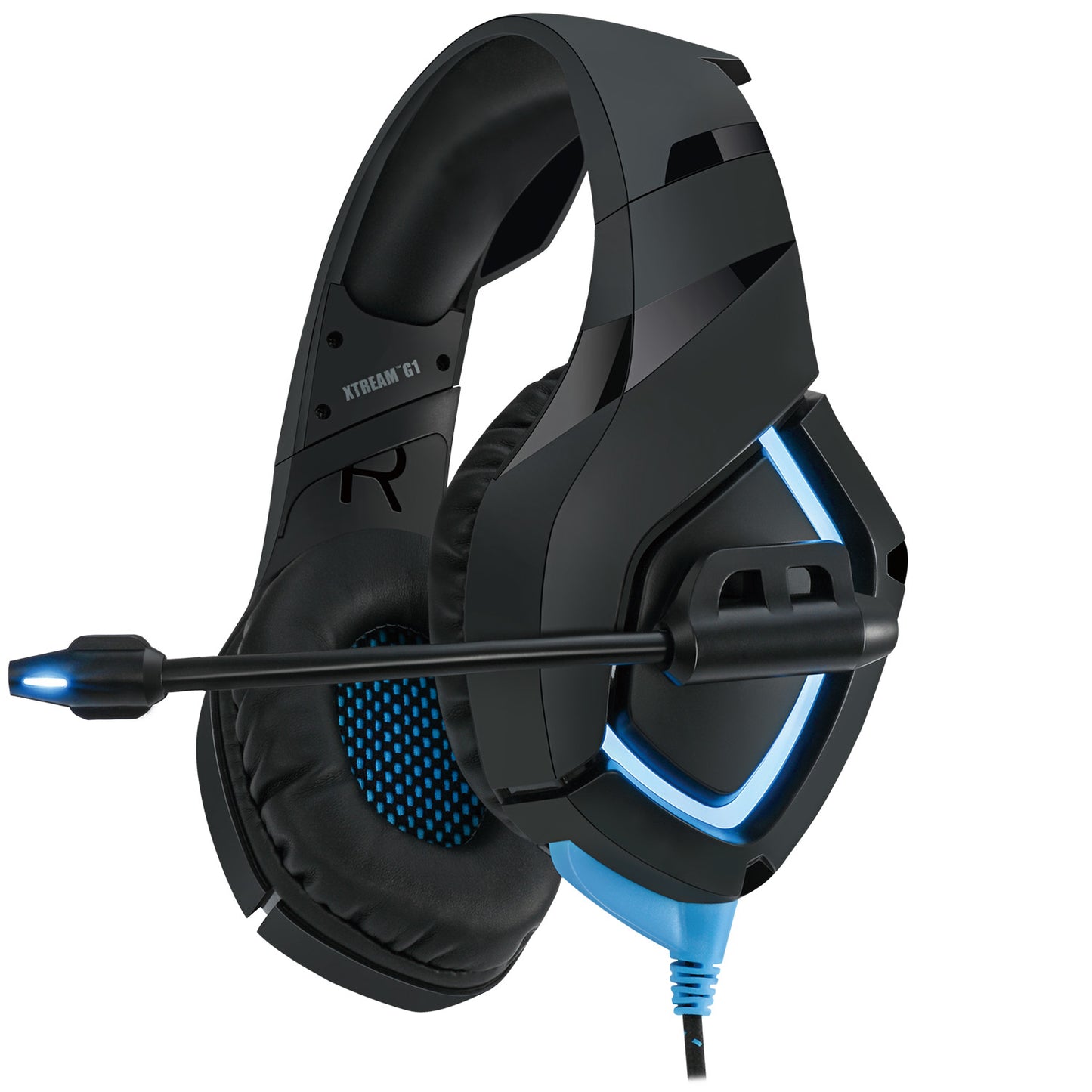 XTREAMG1 - Adesso STEREO GAMING HEADSET COMFORTABLE FIT /WEAR BUILT-IN NOISE CANCELLING M