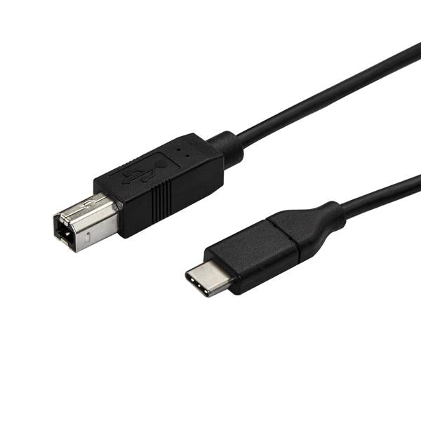 USB2CB3M - StarTech.com CONNECT USB 2.0 USB-B DEVICES TO YOUR USB-C OR THUNDERBOLT 3 COMPUTER - 10FT USB