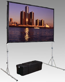 Da-Lite Fast-Fold, 122" x 164" projection screen 4:3