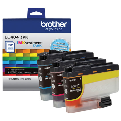 LC4043PKS - Brother STANDARD 3-PACK OF CARTIDGES