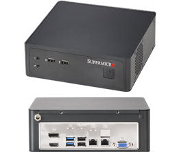 CHASSIS, EMBEDDED MINI-ITX CSE W/ 1LP SLOT, 1X 2.5INCH INT HDD W/O PWS, BLACK