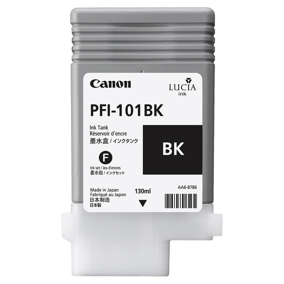 0883B001AA - Canon CANON PFI-101BK INK TANK 130ML