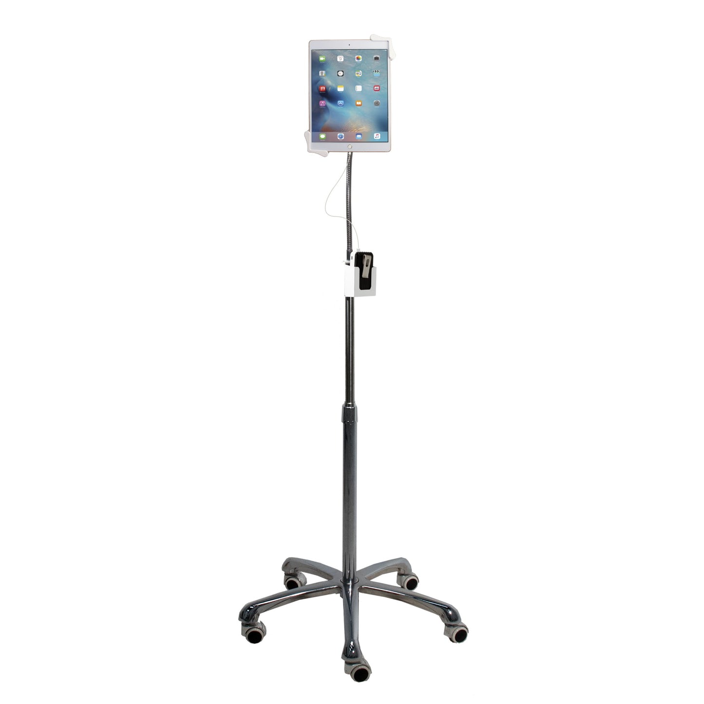 PAD-HFS - CTA Digital HEAVY-DUTY GOOSENECK FLOOR STAND FOR 7-1