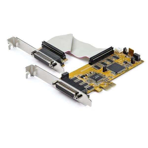 8 PORT PCI EXPRESS RS232 SERIAL ADAPTER CARD 16C1050 UART 15KV ESD/SYSTEMBASE SB