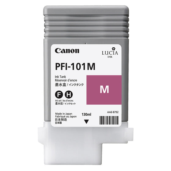 0885B001AA - Canon CANON PFI-101M INK TANK 130ML