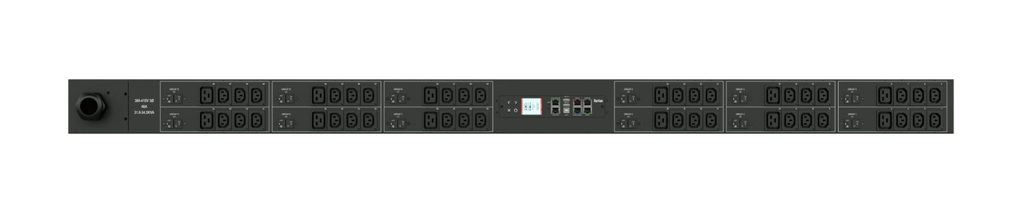 Raritan PX3-5747T-V2 power distribution unit (PDU) 48 AC outlet(s) 0U Black