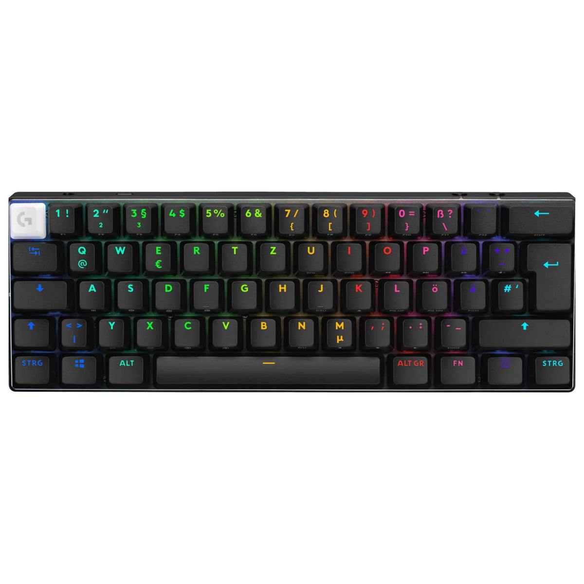 920-011907 - Logitech PRO X 60 LIGHTSPEED 60 Wireless RGB Gaming Keyboard Tactile Swiss QWERTZ