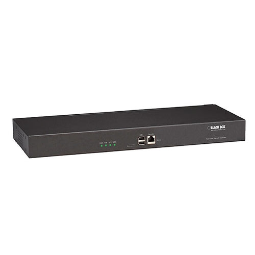 CONSOLE SERVER - CISCO PINOUT, (16) RS-232 RJ45, (2) 10/100/1000-MBPS RJ45, GSA,