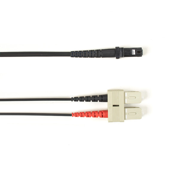 Black Box FOLZH62-008M-SCMT-BK fiber optic cable 315" (8 m) MT-RJ SC OM1