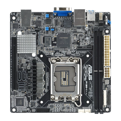 90SB0CR0-M0UAY0 - Asus P13R-I Intel C262 LGA 1700 Mini-ITX Server Motherboard