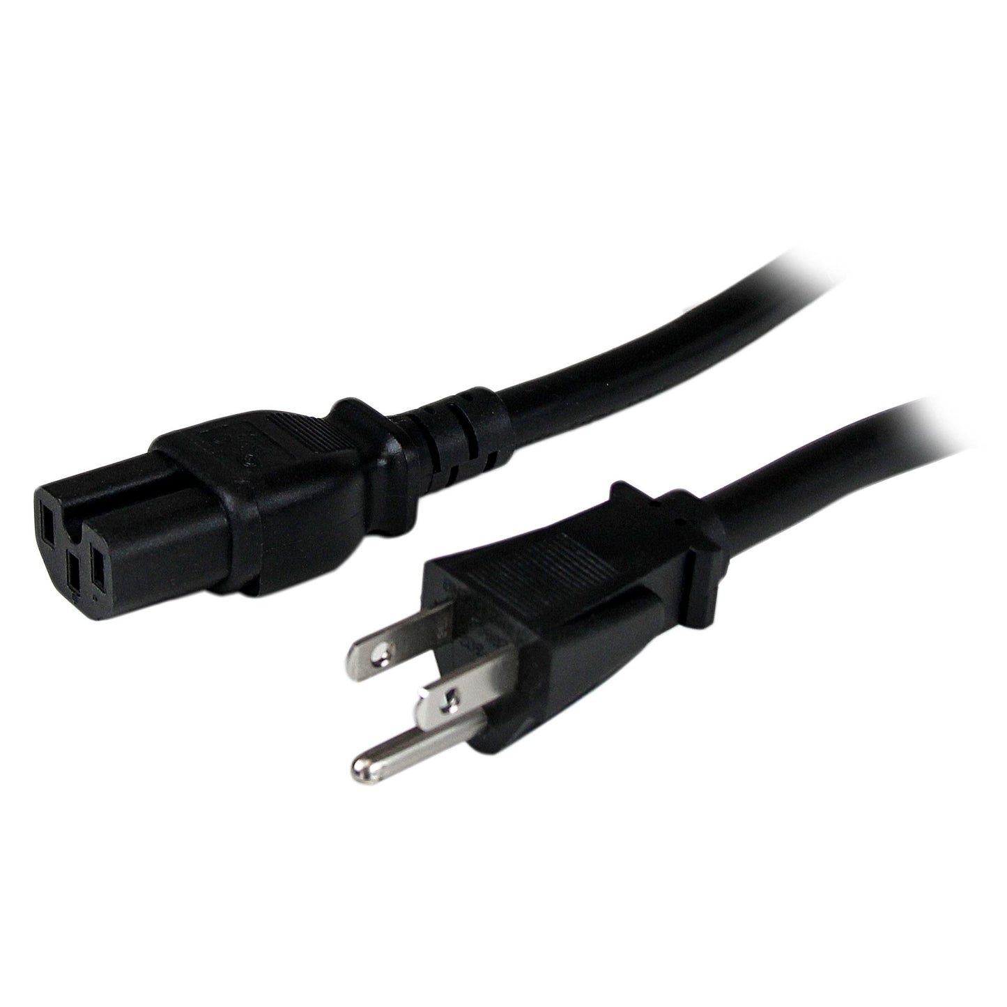 PXT515C154 - StarTech.com 4FT (1.2M) UNIVERSAL POWER CORD W/ NEMA 5-15P AND IEC 60320 C15 CONNECTORS; 125V