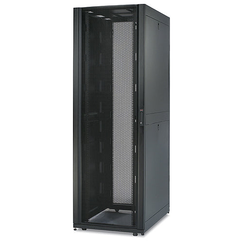 NETSHELTER SX 48U 750MM WIDE X 1070MM DEEP ENCLOSURE WITH SIDES BLACK -2000 LBS.