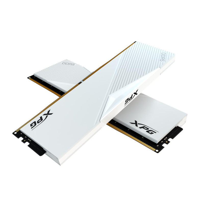 AX5U6000C3016G-DCLAR - ADATA Trident Z5 RGB 32GB 2x16GB DDR5-6400 CL30 White Desktop Memory Kit