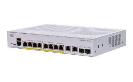 Cisco CBS250 Managed L3 Gigabit Ethernet (10/100/1000) 1U Black, Gray